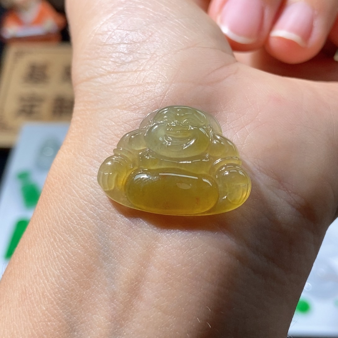 定制翡翠未镶嵌翡翠18.9×25.3×3.6