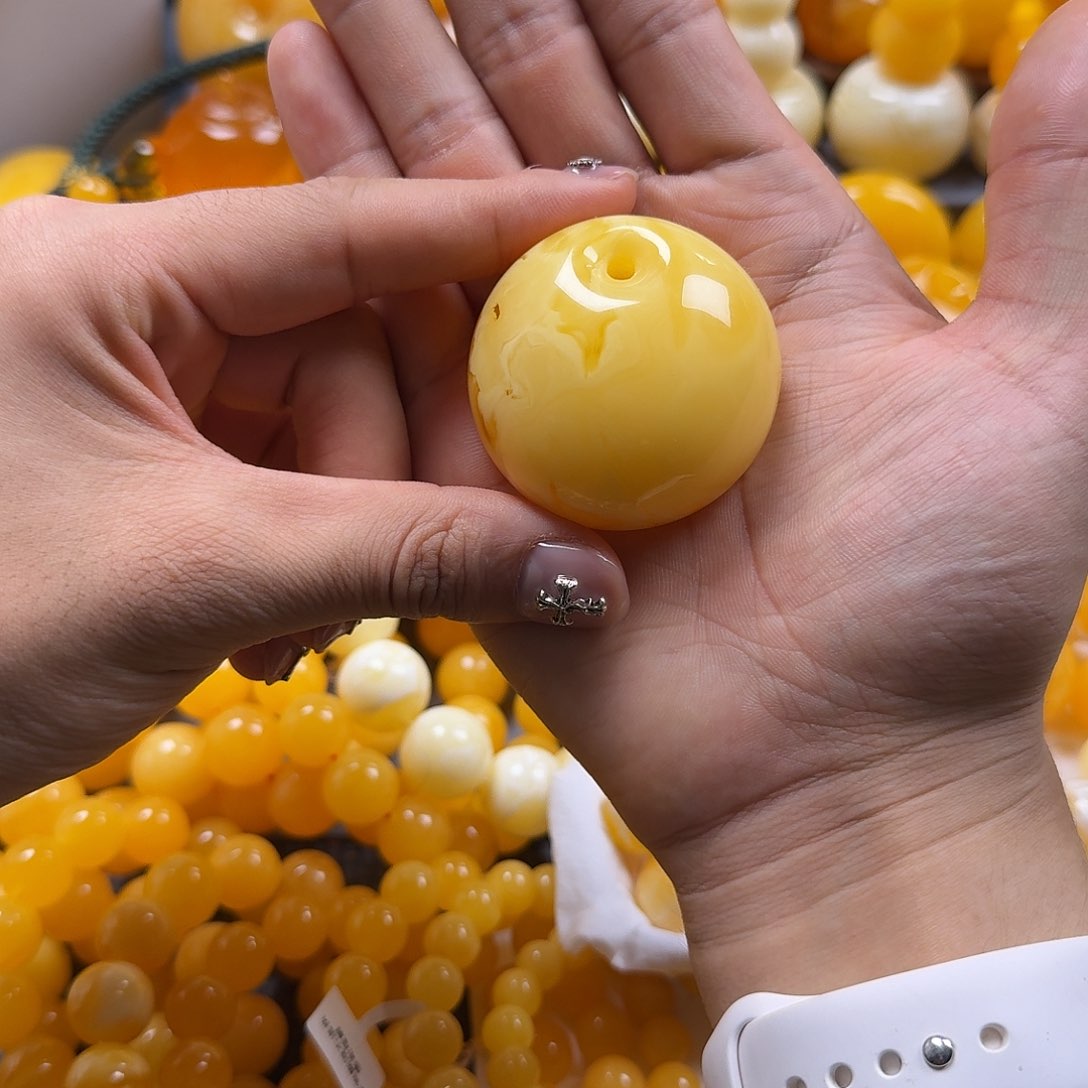 蜜蜡珠宝奇石未镶嵌公主扣