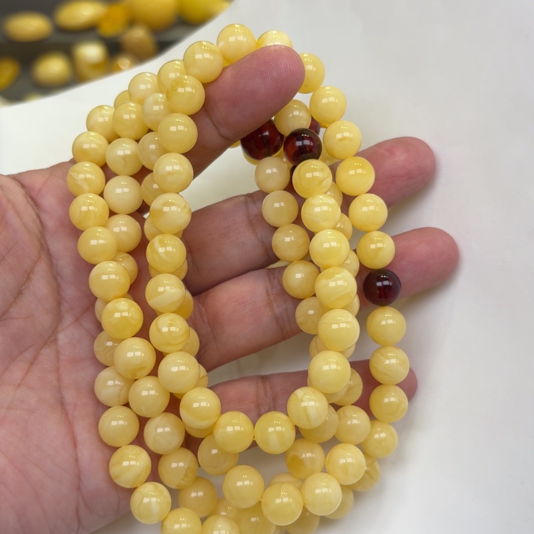 蜜蜡裸石未镶嵌9加59.3克