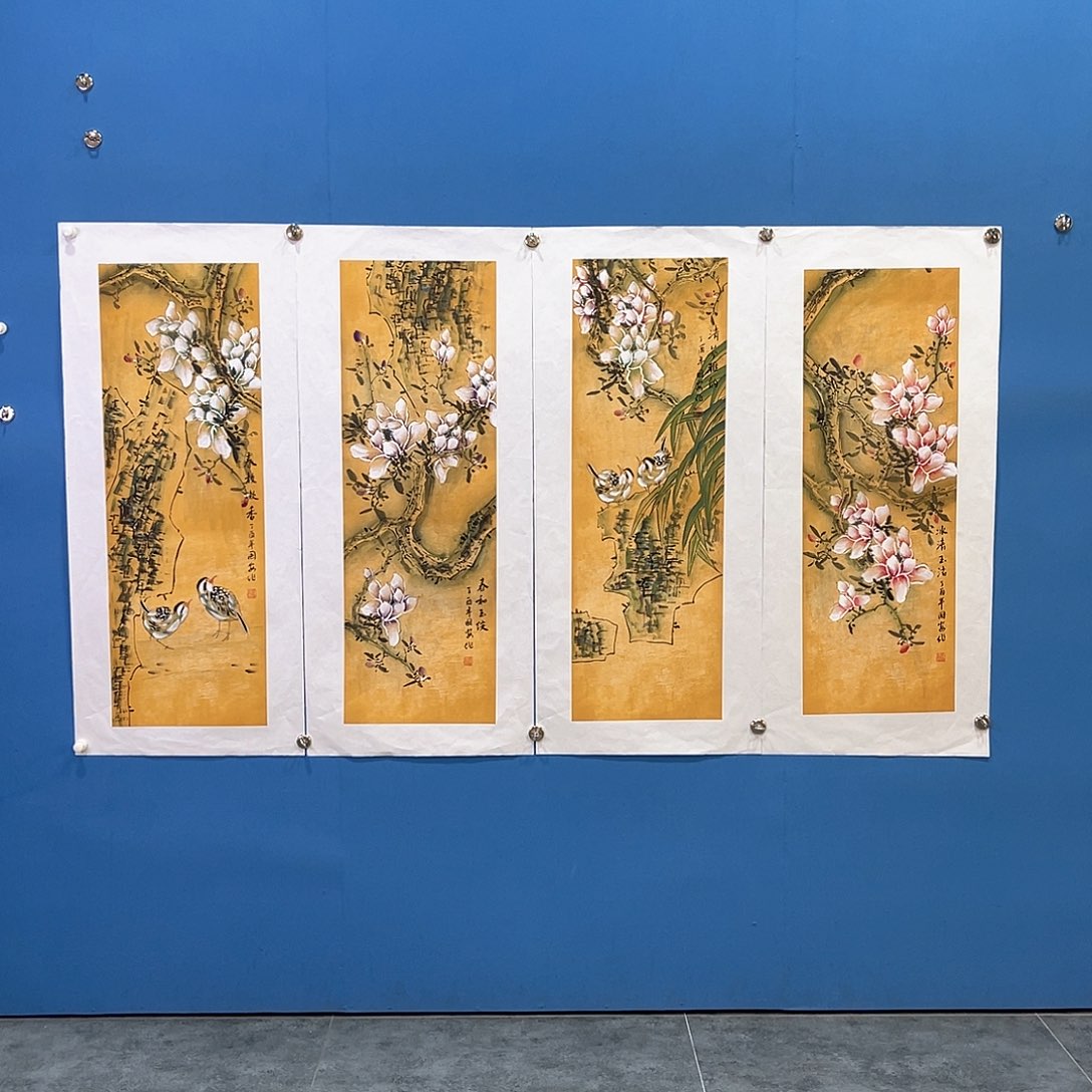 国画国画作品手绘国画