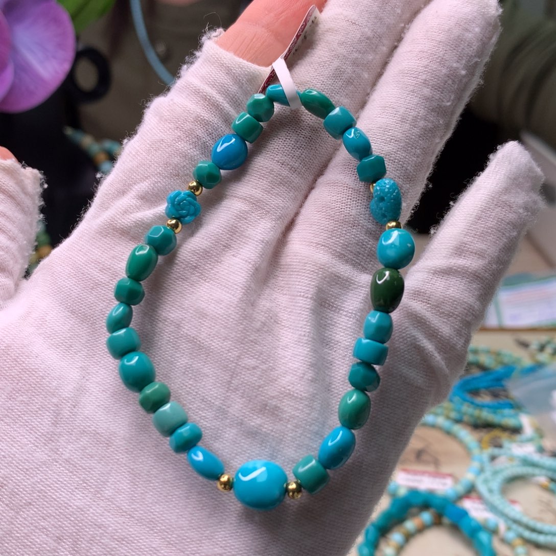 绿松石未镶嵌配饰