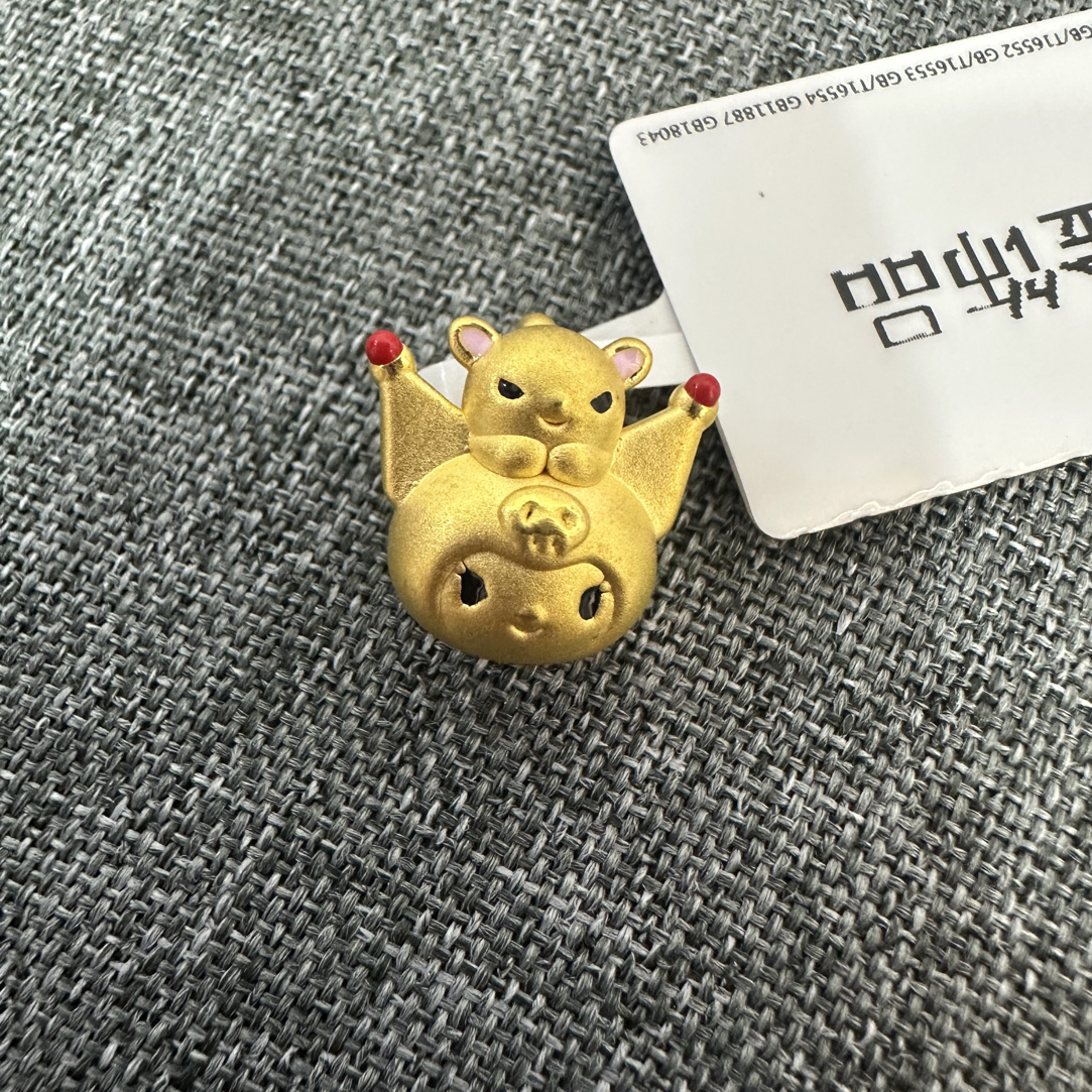 【夏夏专享】足金999 库洛米 GP 1.16  攒金有道