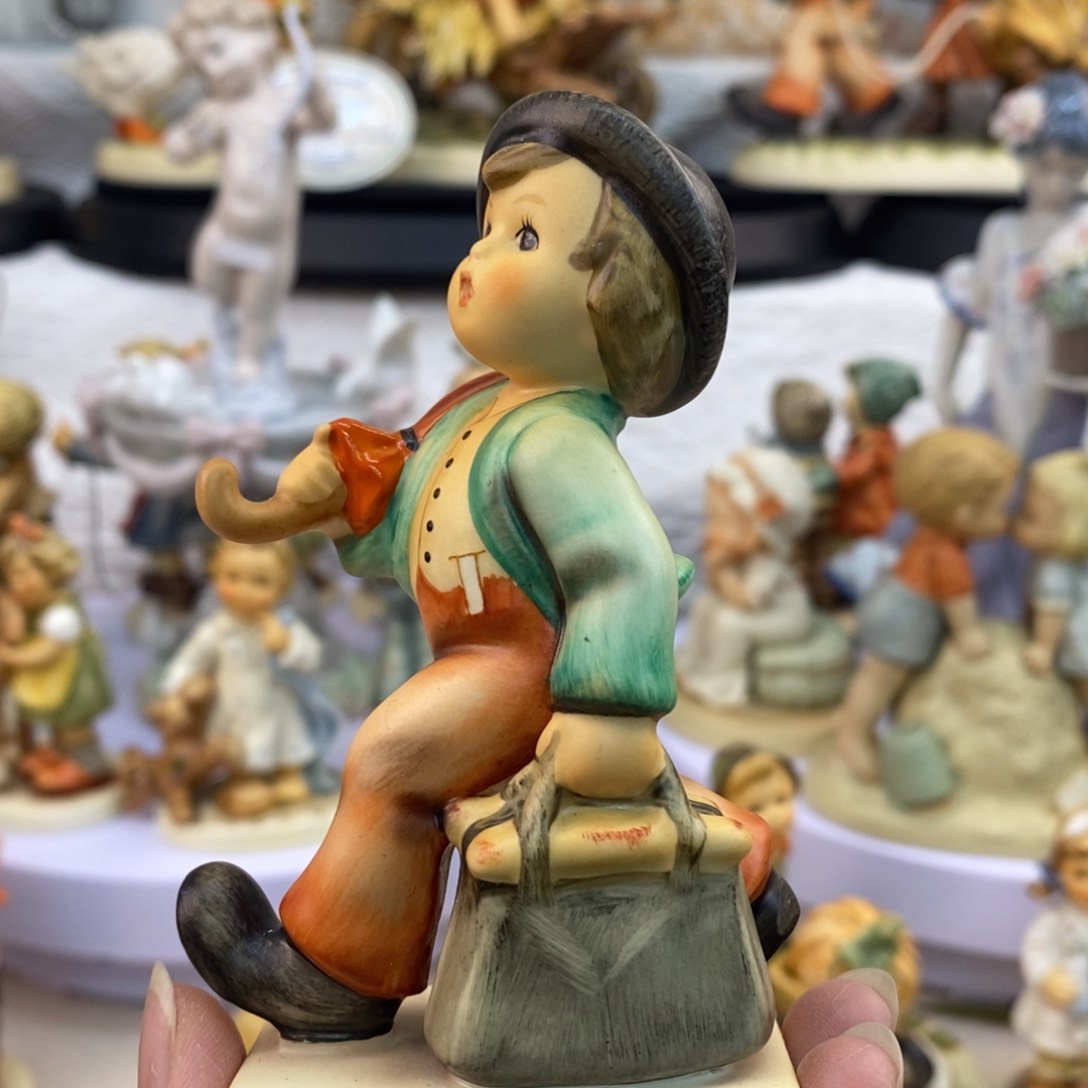 瓷片欧美中古美物摆件