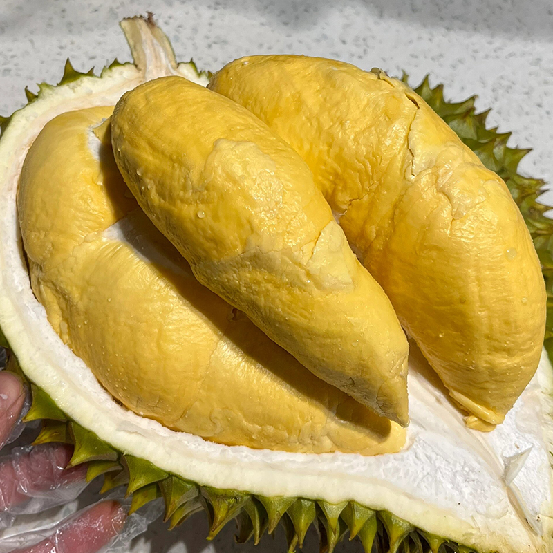 树熟干尧鲜榴莲【保4房】【大连沙河口店】2-8斤榴莲同城送核小榴莲同城配干尧越南