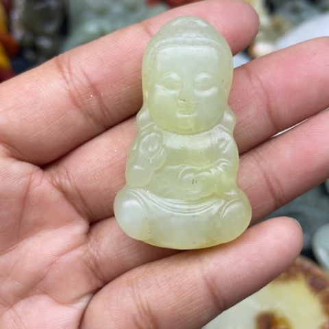 蛇纹石玉颈饰未镶嵌128