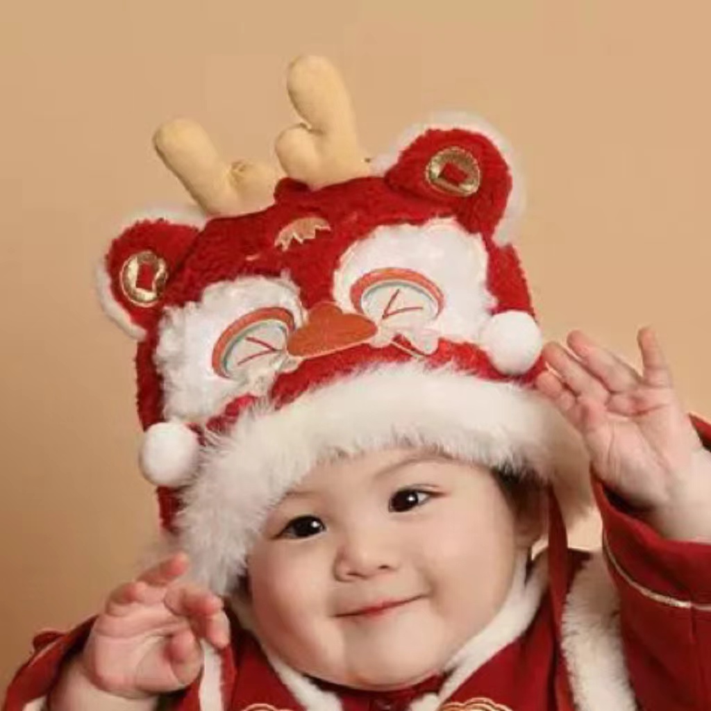 【原创版权】过年必备龙帽