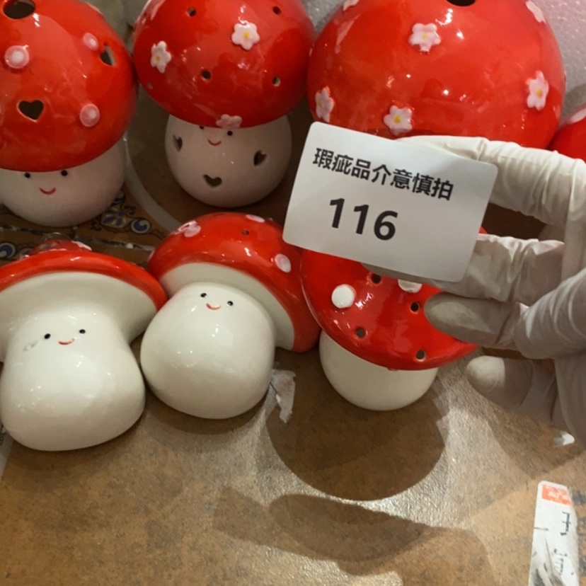 【闪购商品】摆件o***雪陶瓷摆件瑕疵特卖