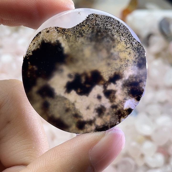 玛瑙/玉髓合金颈饰