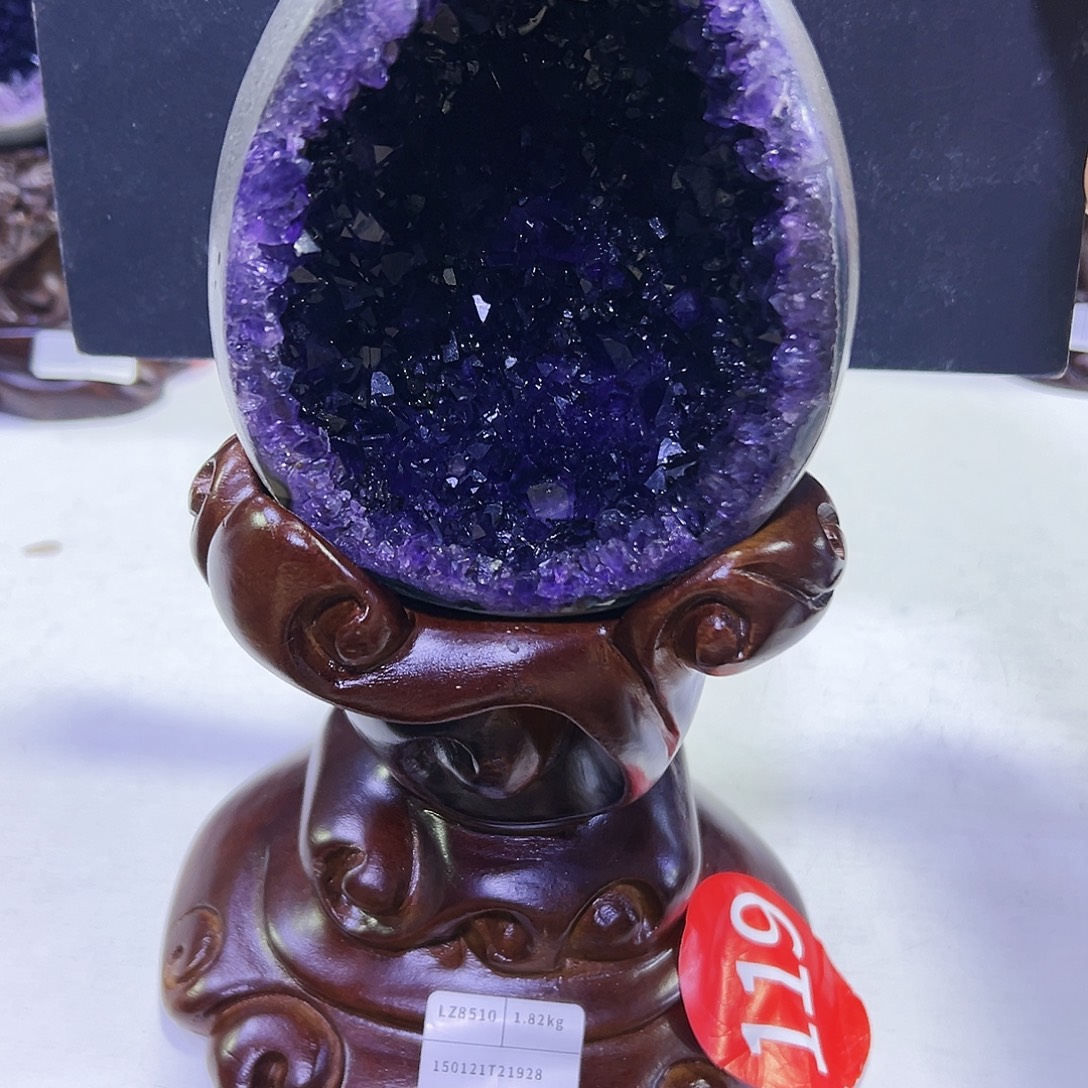 紫晶未镶嵌大型摆件（非配饰）晶