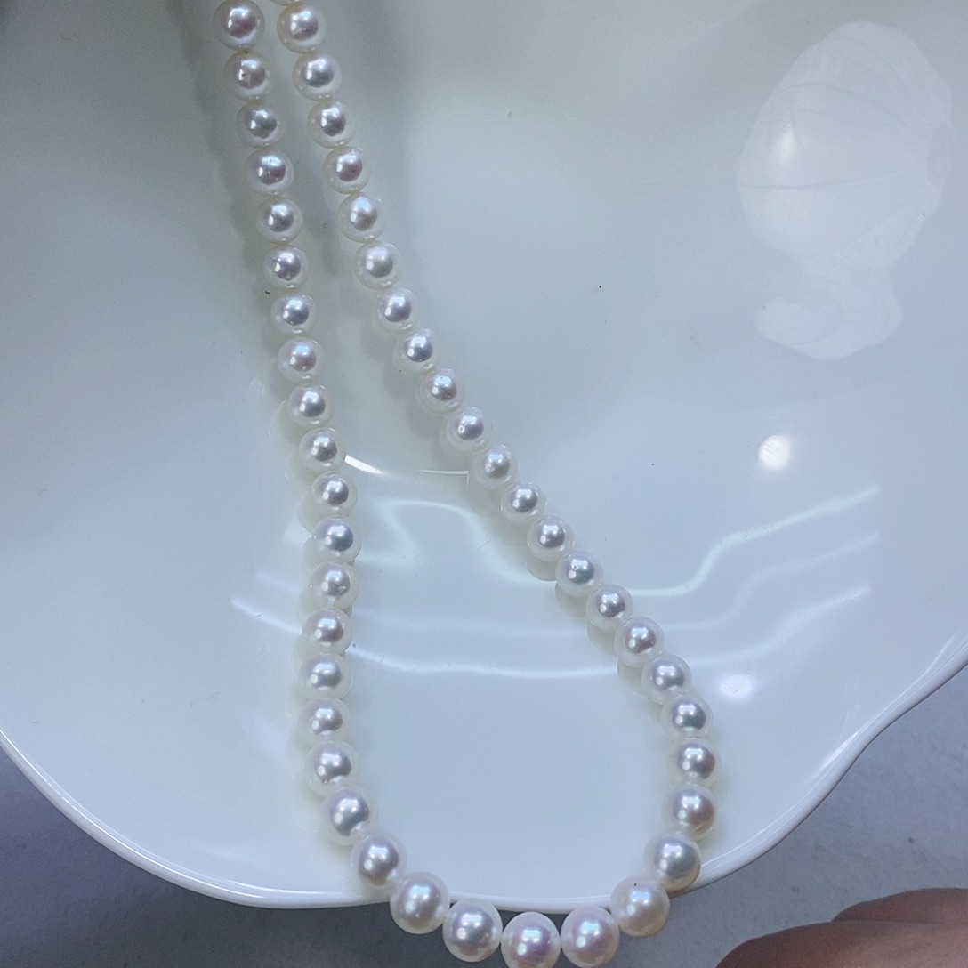 海水珍珠颈饰银S925镶嵌