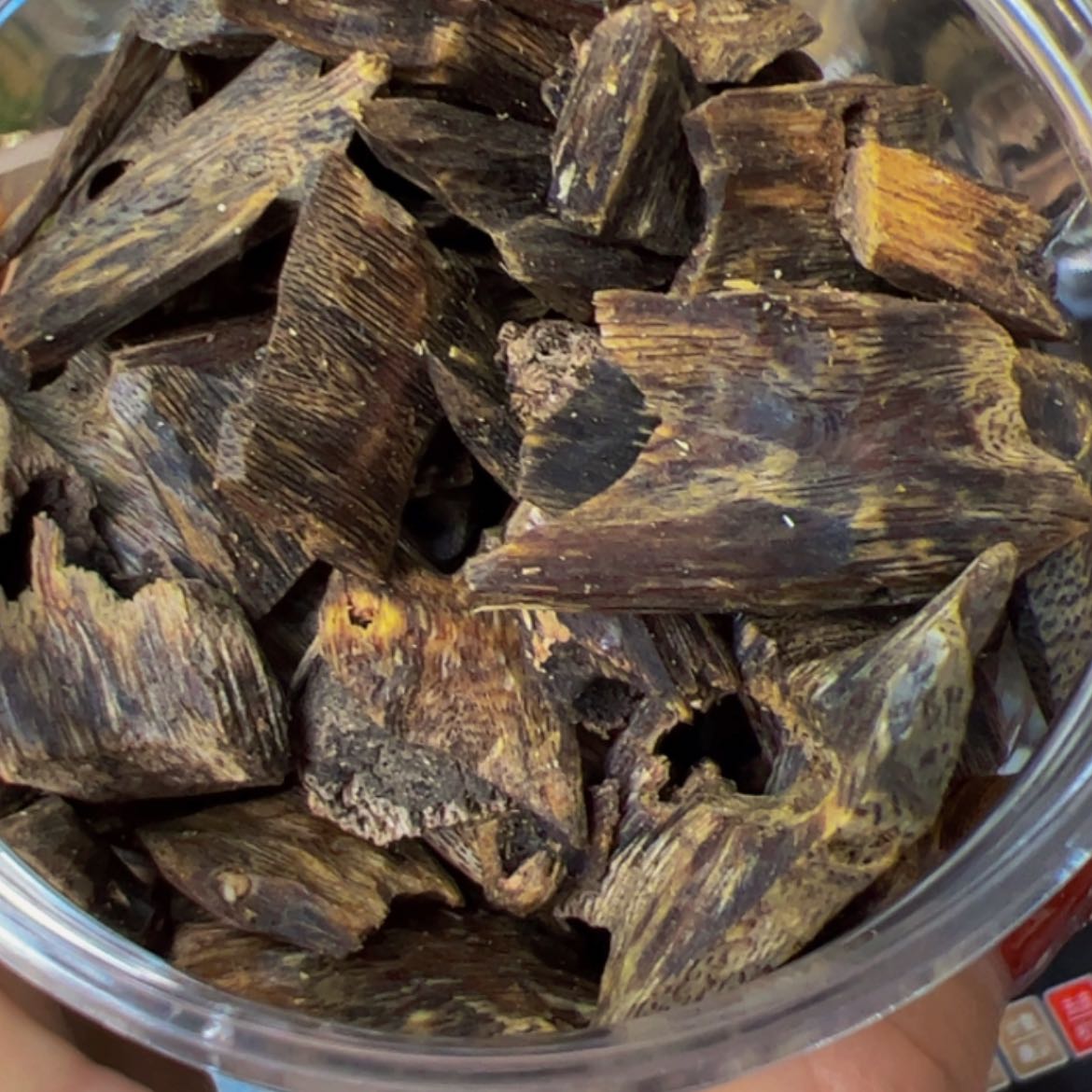 【闪购商品】沉香手把件王*姐奇楠紫棋老块料204克