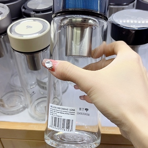 万象玻璃品牌U266，蓝色