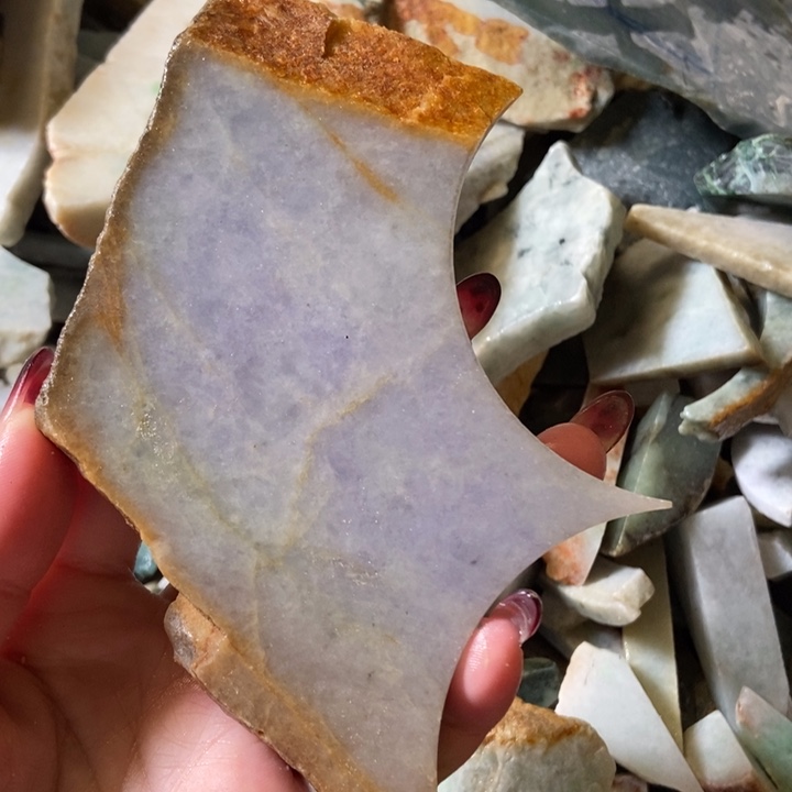 翡翠颈饰未镶嵌天然翡翠