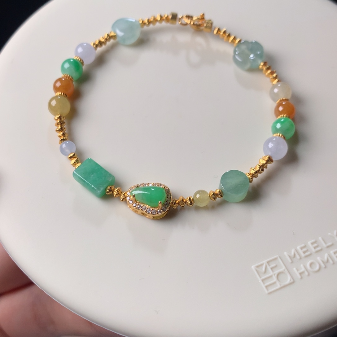 翡翠散珠天然翡翠