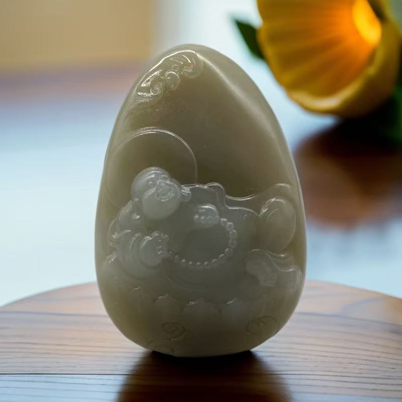 A674 和田玉吊坠 LY638712081