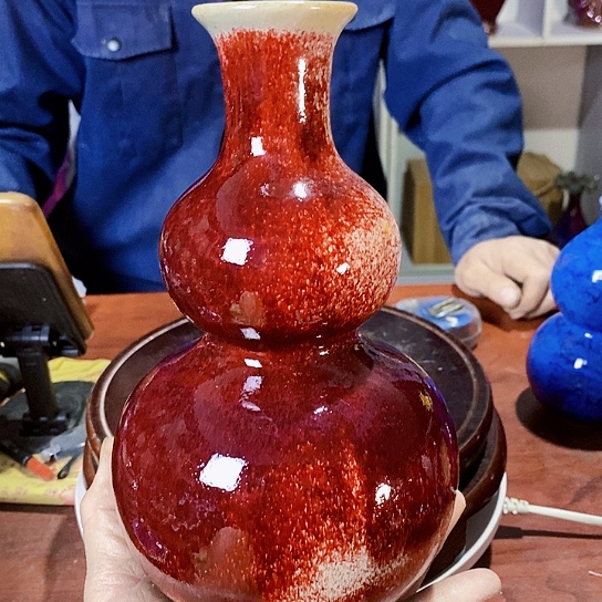 摆件尚峰钧窑作品摆件
