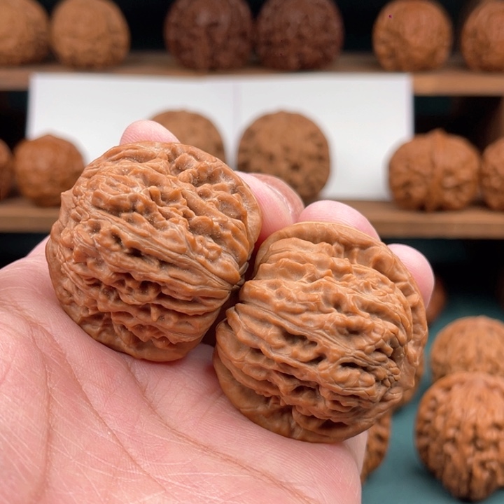 文玩核桃把件文玩核桃平谷四座楼