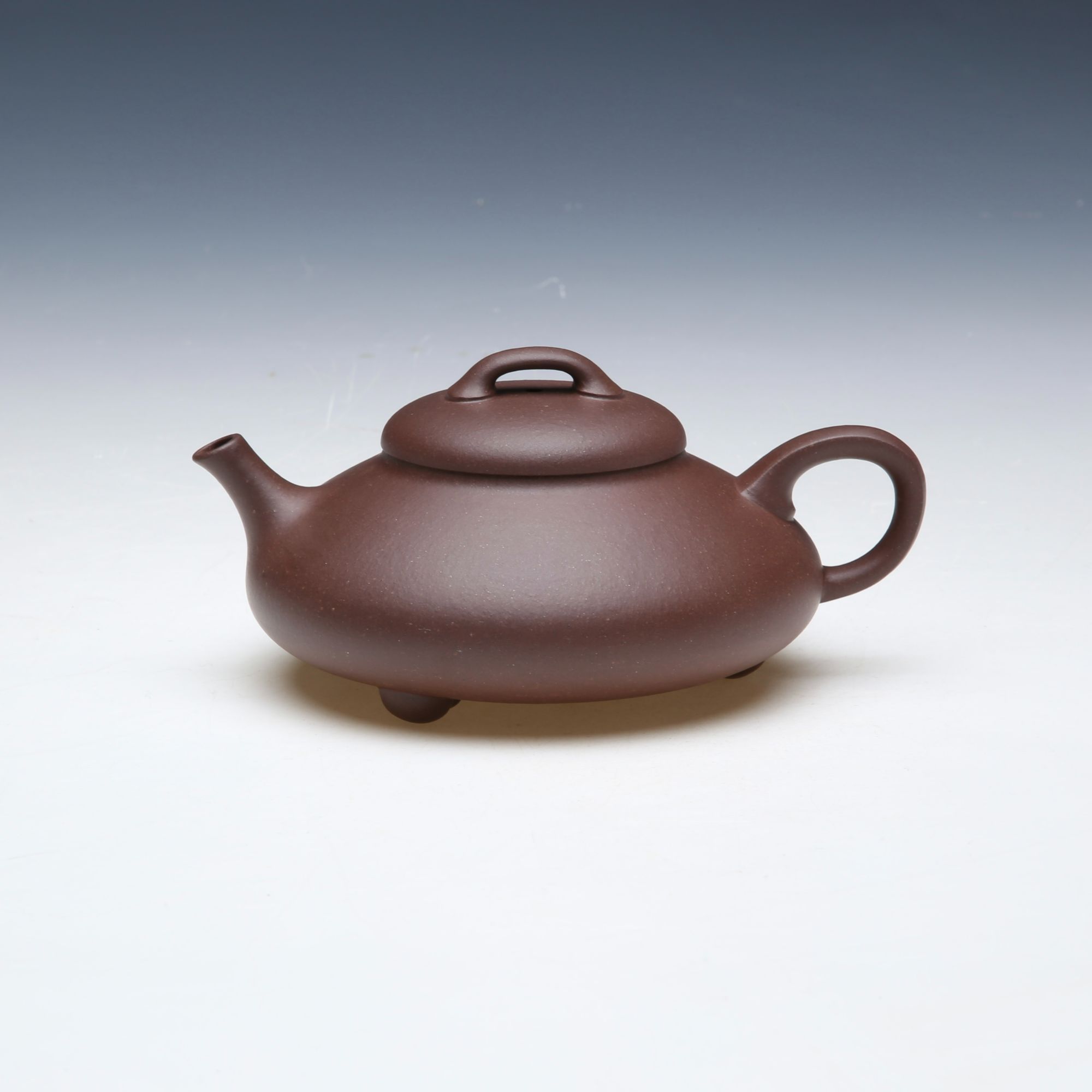 【庆壶轩】隐瓢 190cc 原矿大水潭紫泥 精工半手制作