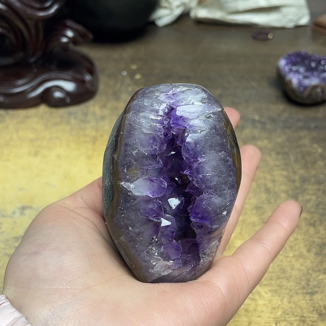 紫晶大型摆件（非配饰）未镶嵌