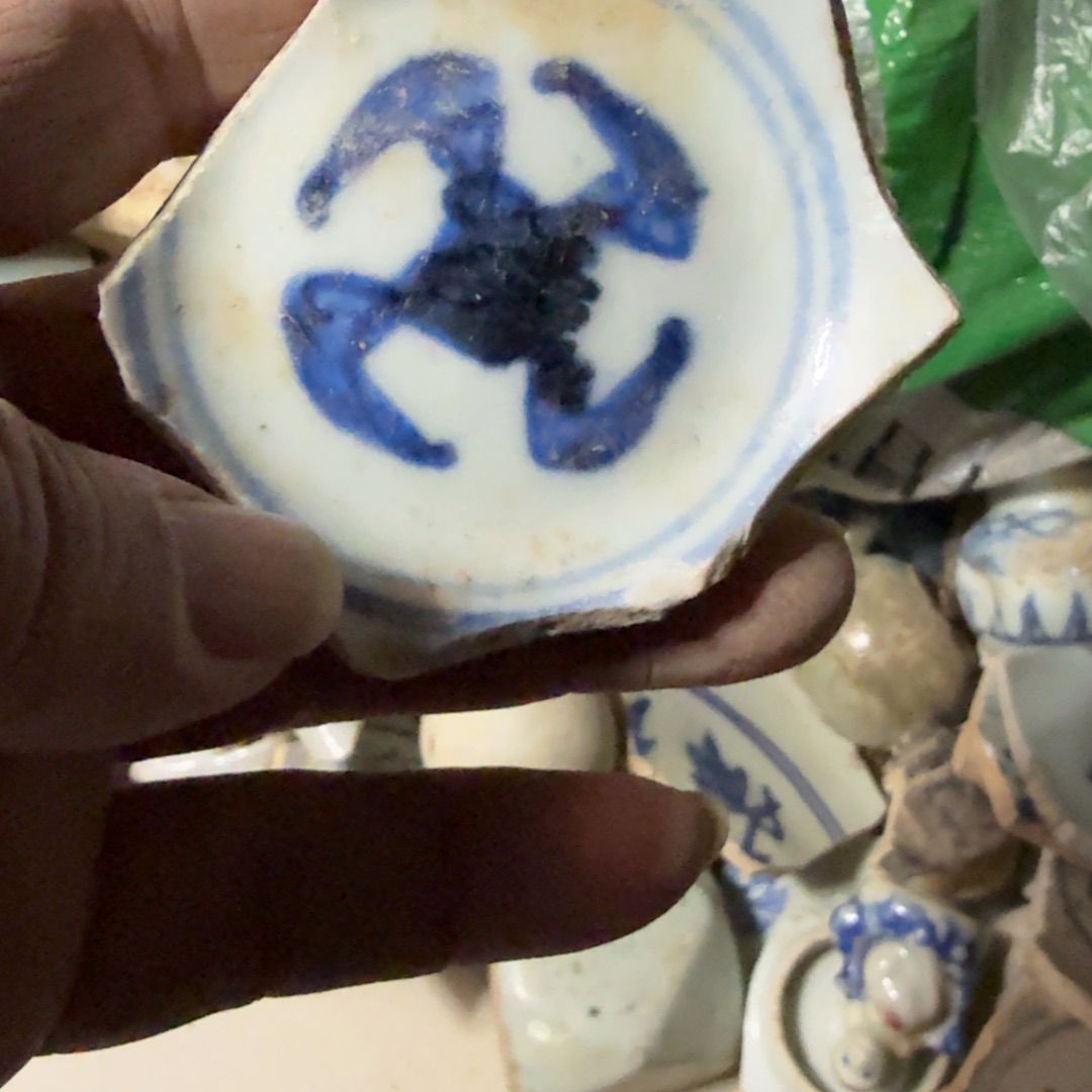 瓷片景德镇陶瓷碎片片