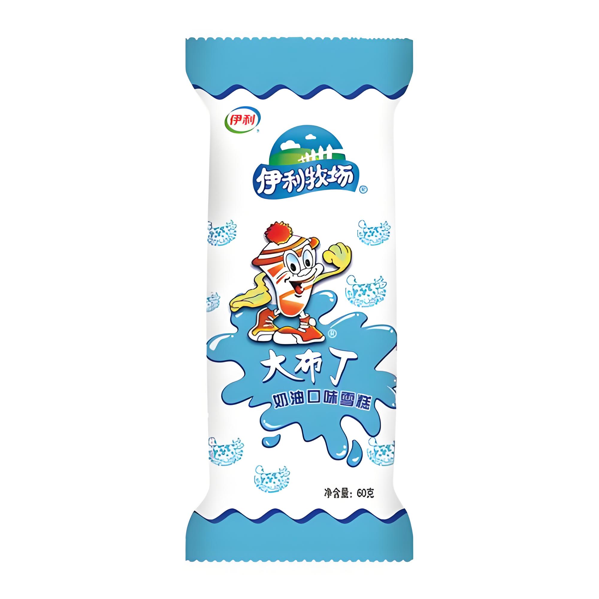 伊利大布丁奶油口味 55g/支