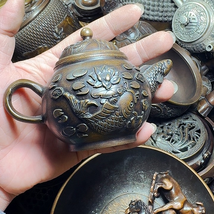 铜器摆件收收藏藏藏