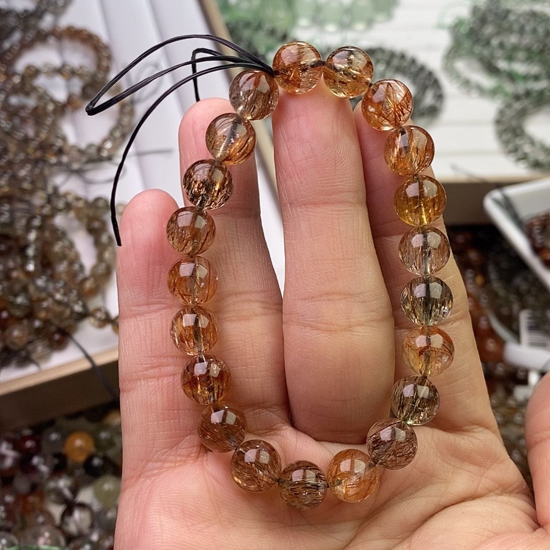 水晶手链未镶嵌洋*～卡9