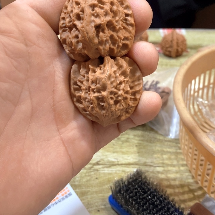 把件文玩核桃藕**生