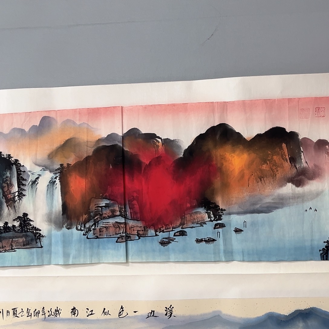 国画国画作品多次入选国内外