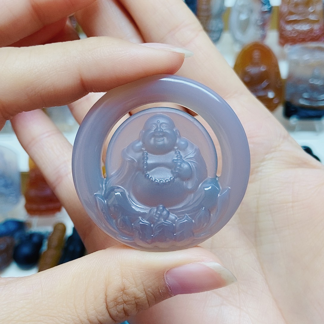 玛瑙/玉髓颈饰未镶嵌依*