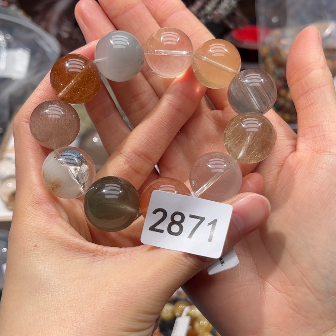 【闪购商品】未镶嵌手绳水晶爽*