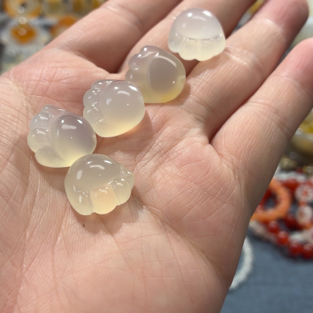 玛瑙/玉髓未镶嵌吊坠(不含链)