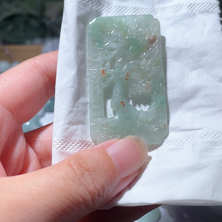 颈饰未镶嵌翡翠天