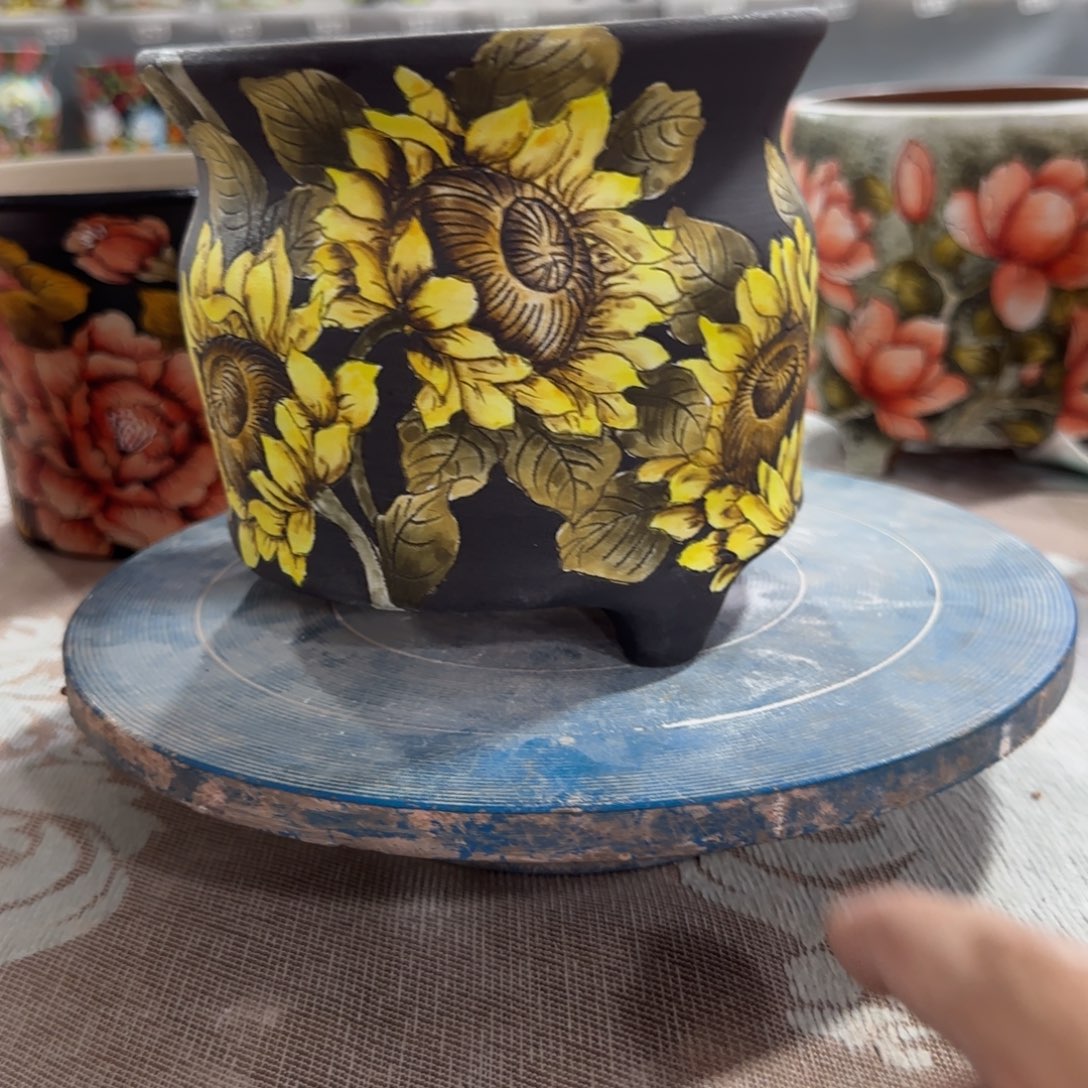 陶瓷花盆陶瓷花盆
