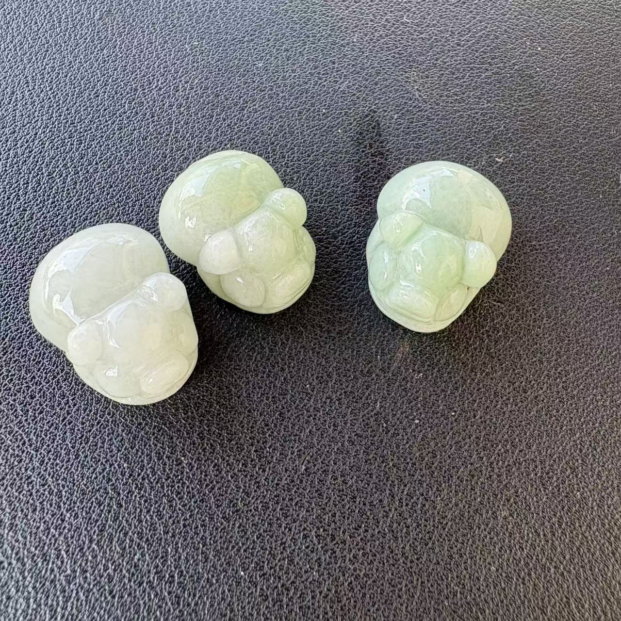 天然a货翡翠福猪吊坠-f748-多样性发一