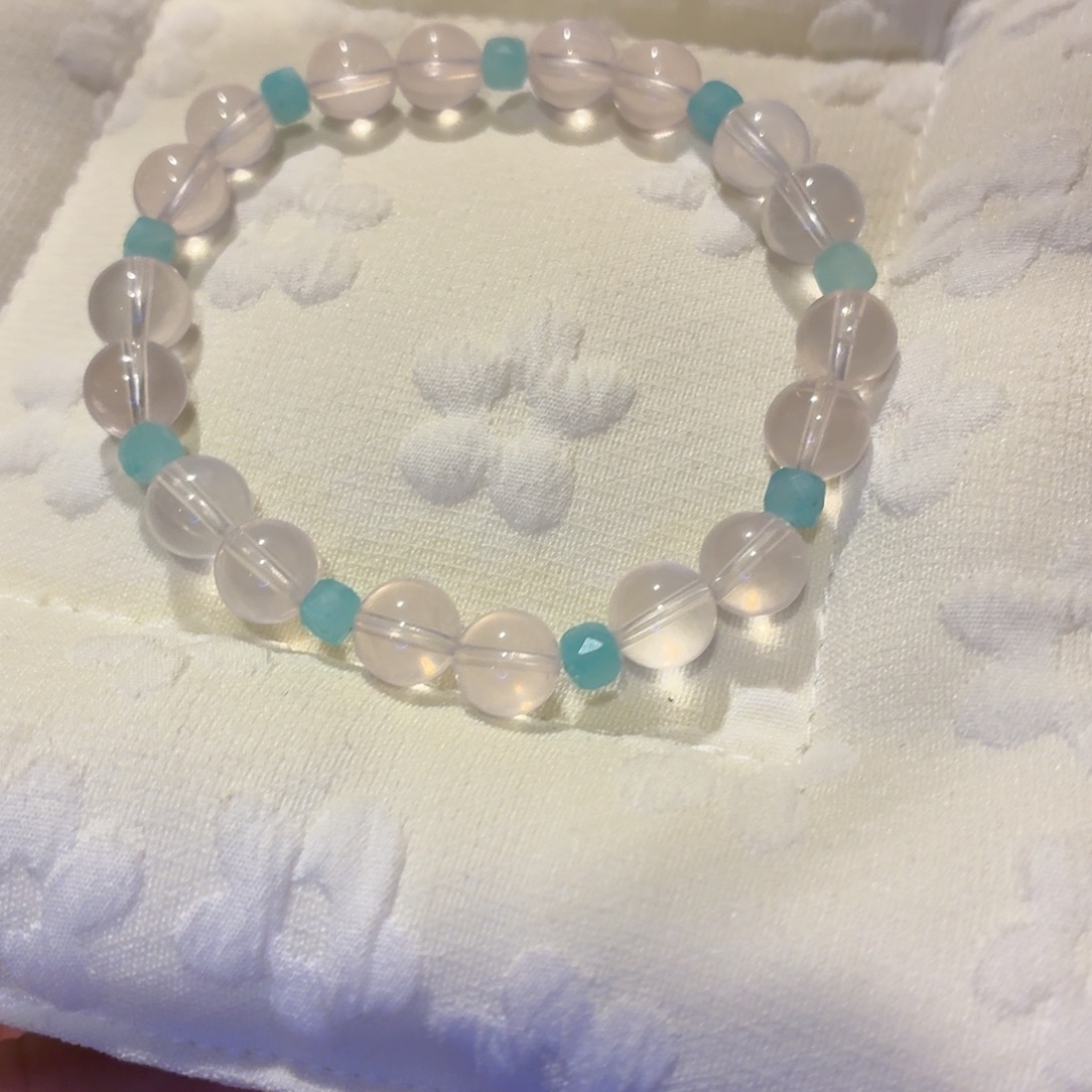 烟晶手链银S925镶嵌不退换