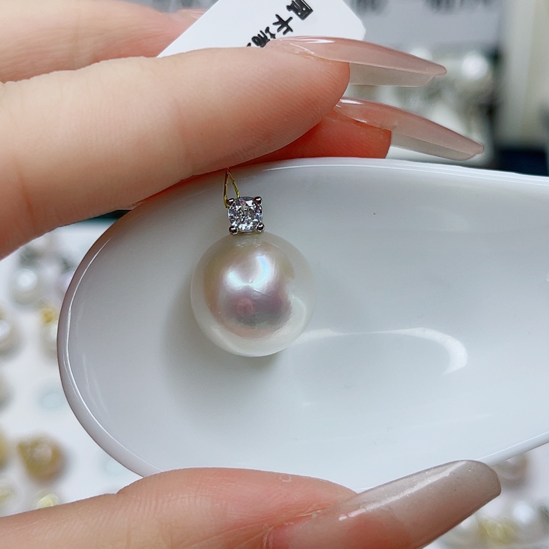 淡水珍珠合金吊坠(赠链)
