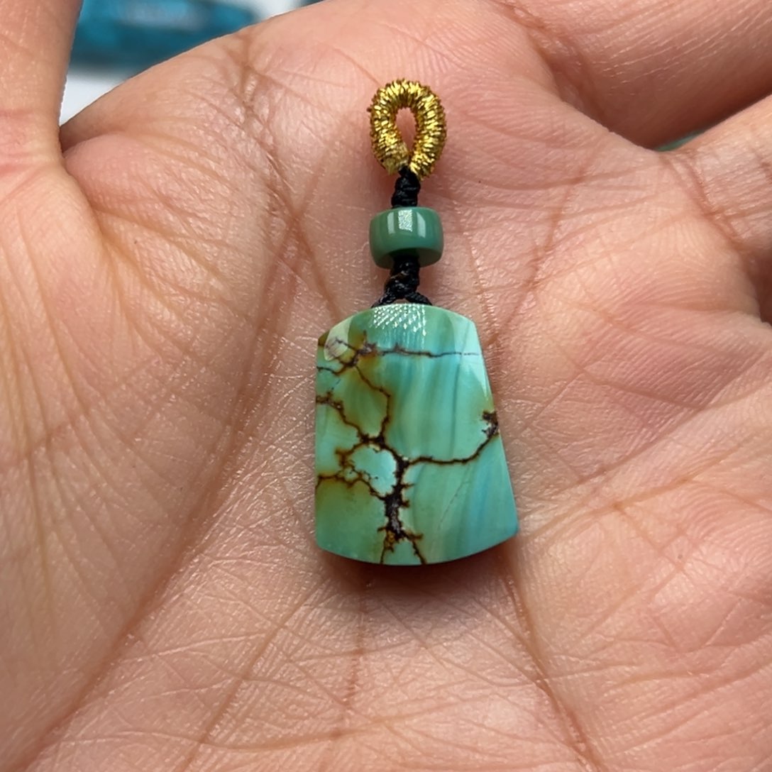 绿松石珠宝奇石未镶嵌