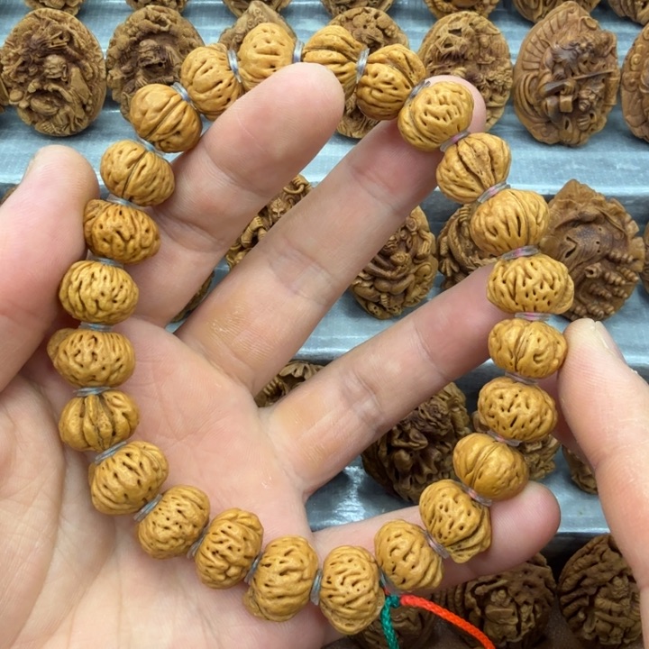 桃核手串桃核材质