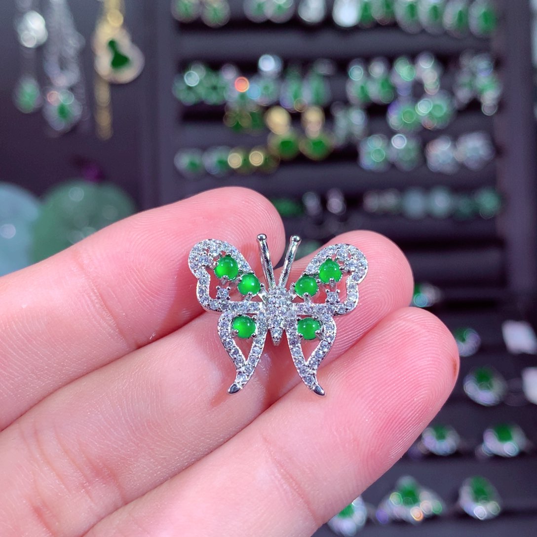 翡翠戒指未镶嵌翡翠