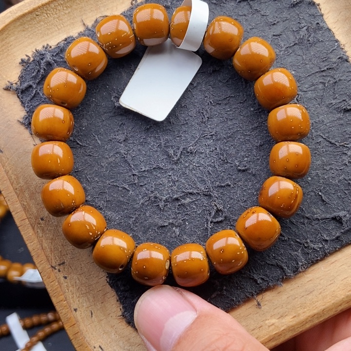 手串紫金鼠12mm家精品黄金甲短轴