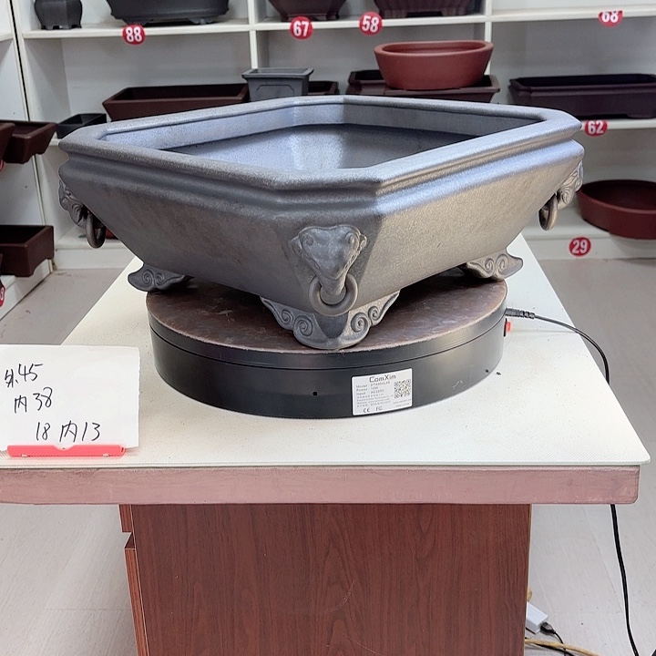 紫砂花盆象头花盆