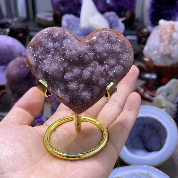 紫晶摆件未镶嵌摆件