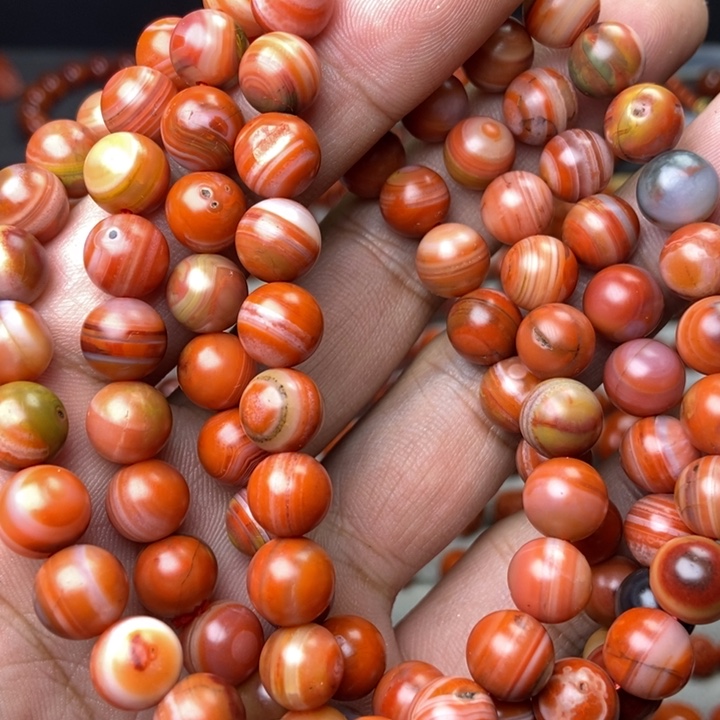 南红玛瑙配饰未镶嵌