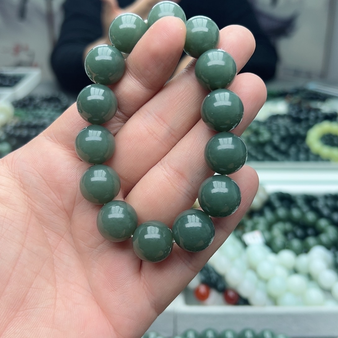 和田玉手链未镶嵌