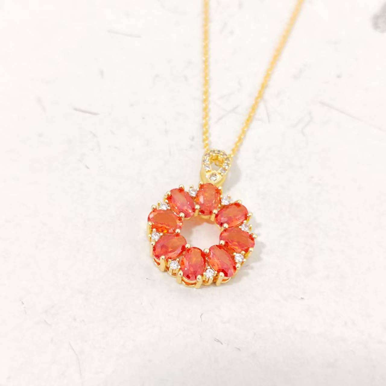 非金属珐琅吊坠  轻奢时尚气质百搭精致精美吊坠ZXB131626