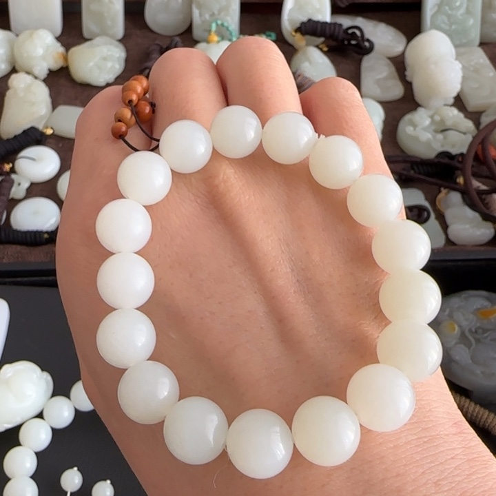 和田玉手链未镶嵌一****