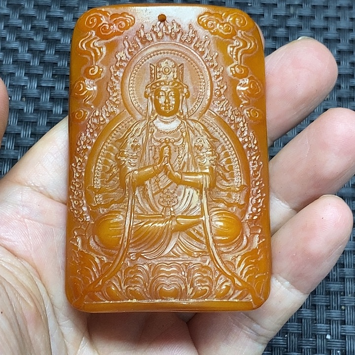 吊坠滴血莲花菩提