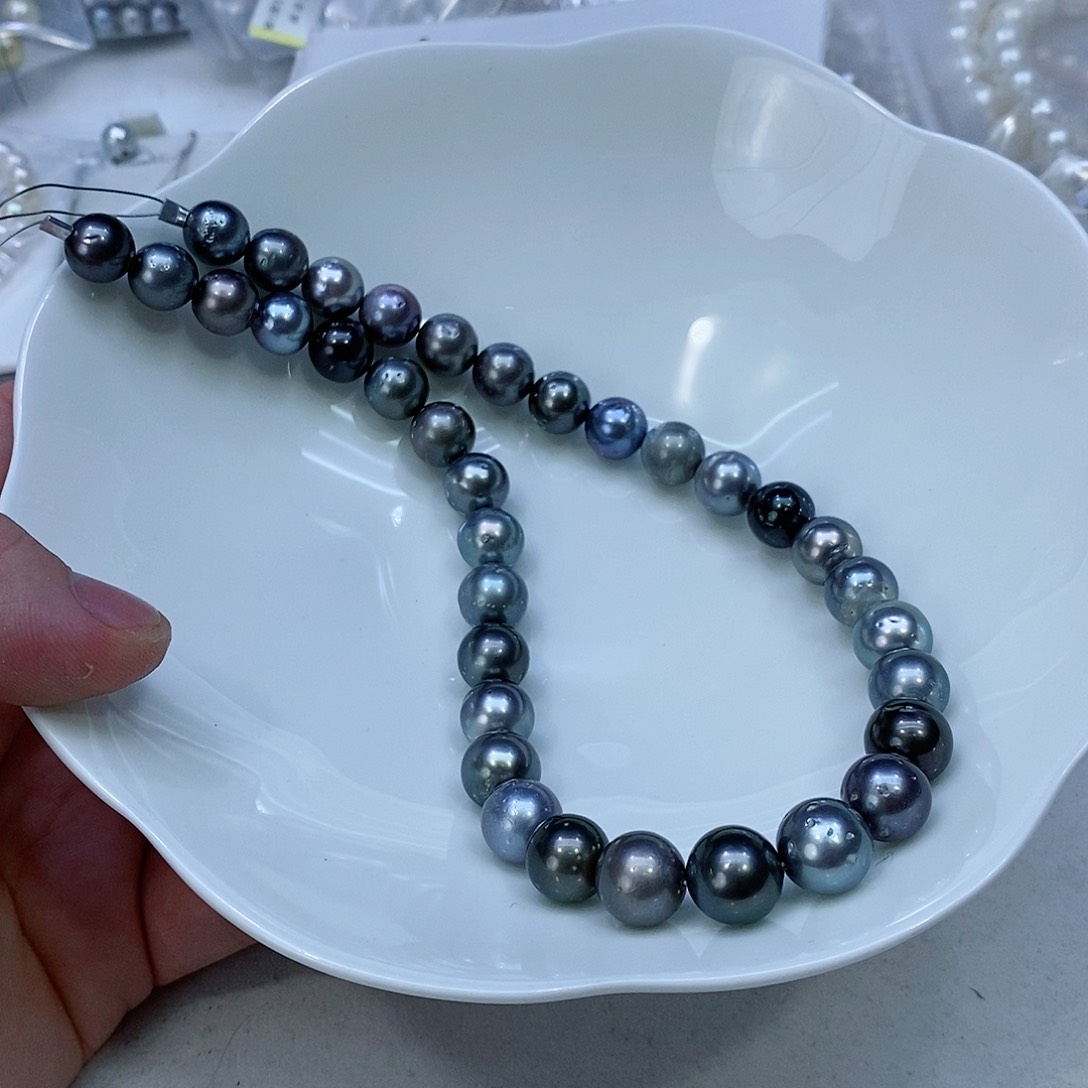 海水珍珠颈饰银S925镶嵌