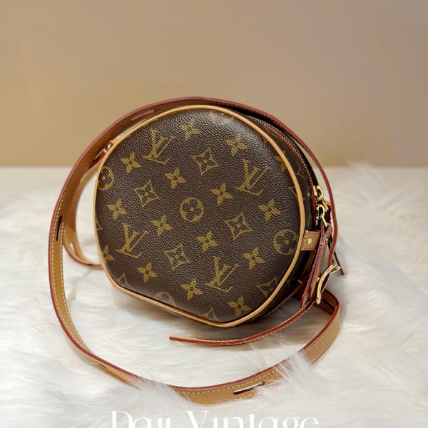 大吉中古/lv路易威登老花小圆饼斜挎包